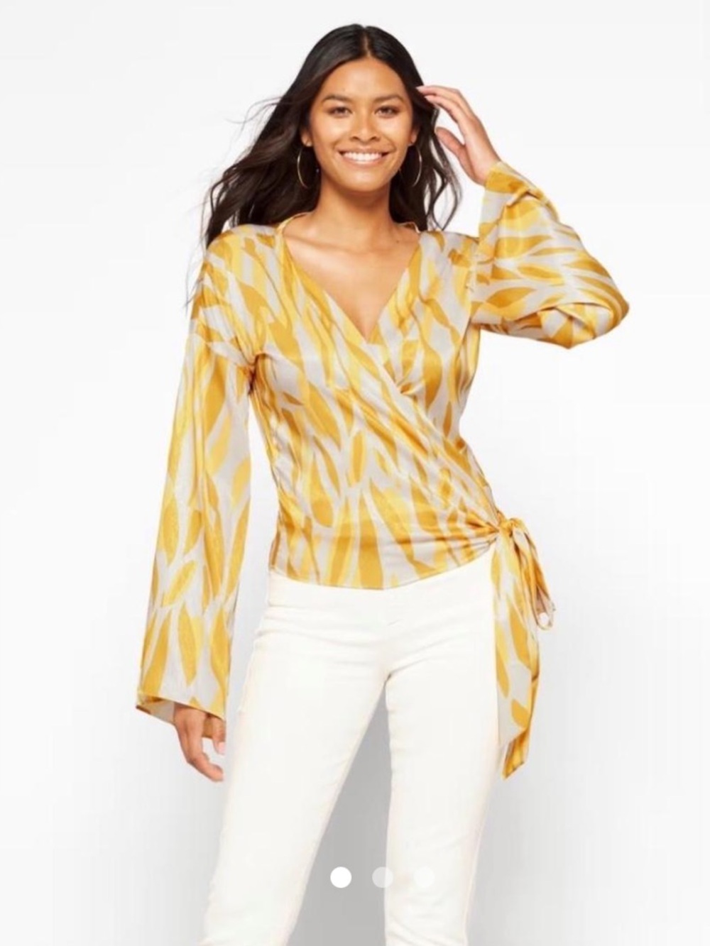 Diarrablu Wrap top